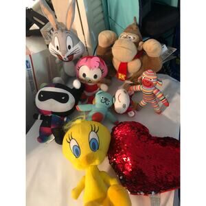 Kids 9 piece plushie bundle